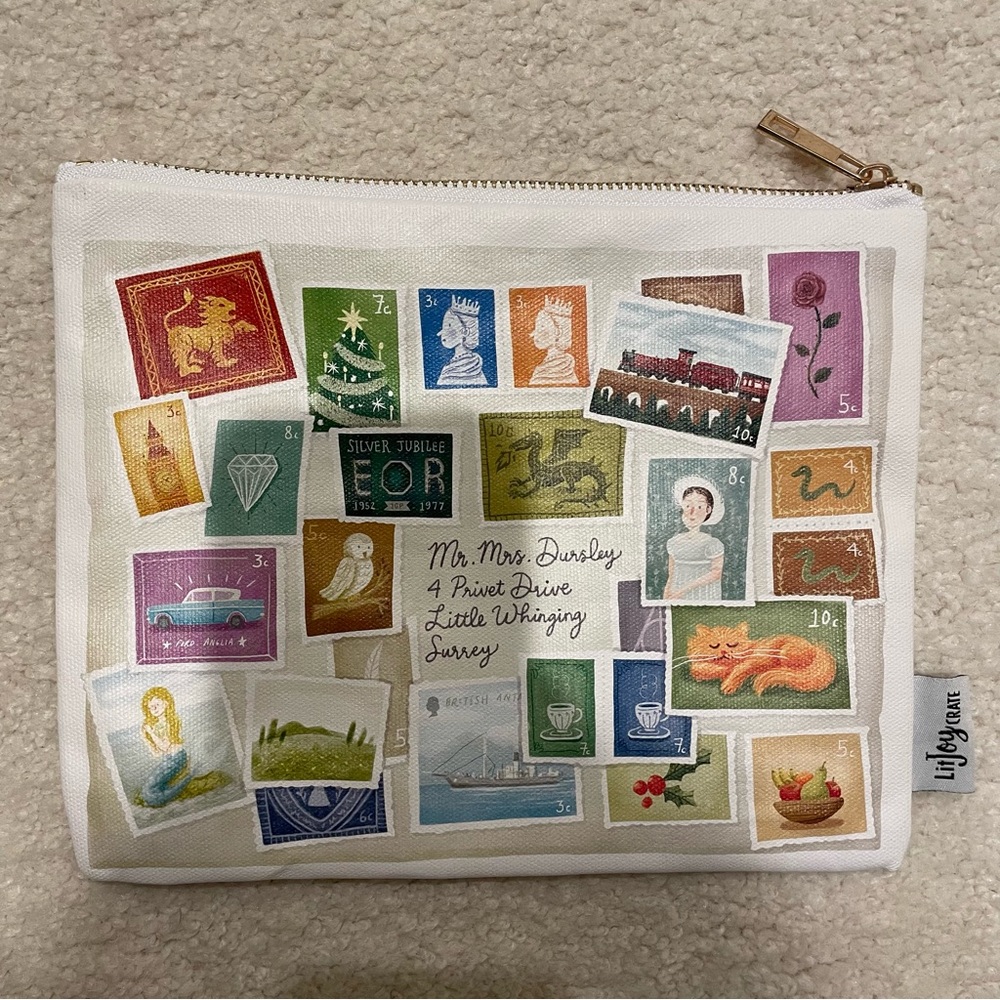 "Harry Potter" LitJoy Crate Envelope Zippered Large Pouch